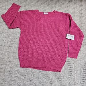 Pink Lily oversized sweater
